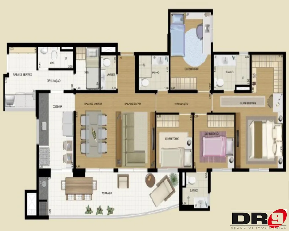 Apartamento, 3 quartos, 126 m² - Foto 13