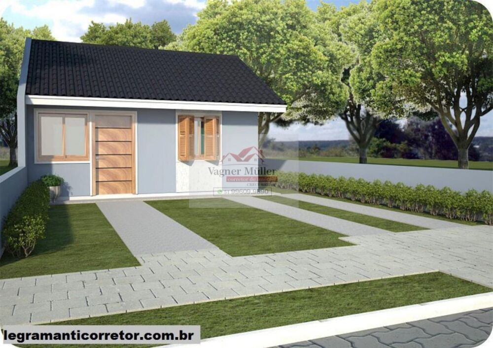 Casa, 2 quartos, 57 m² - Foto 1