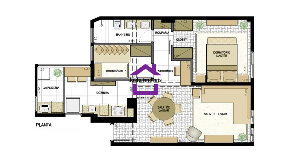 Apartamento, 2 quartos, 78 m² - Foto 6