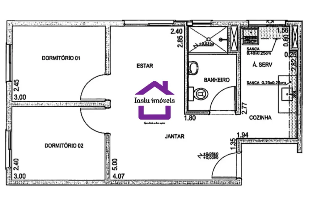 Apartamento, 2 quartos, 49 m² - Foto 8