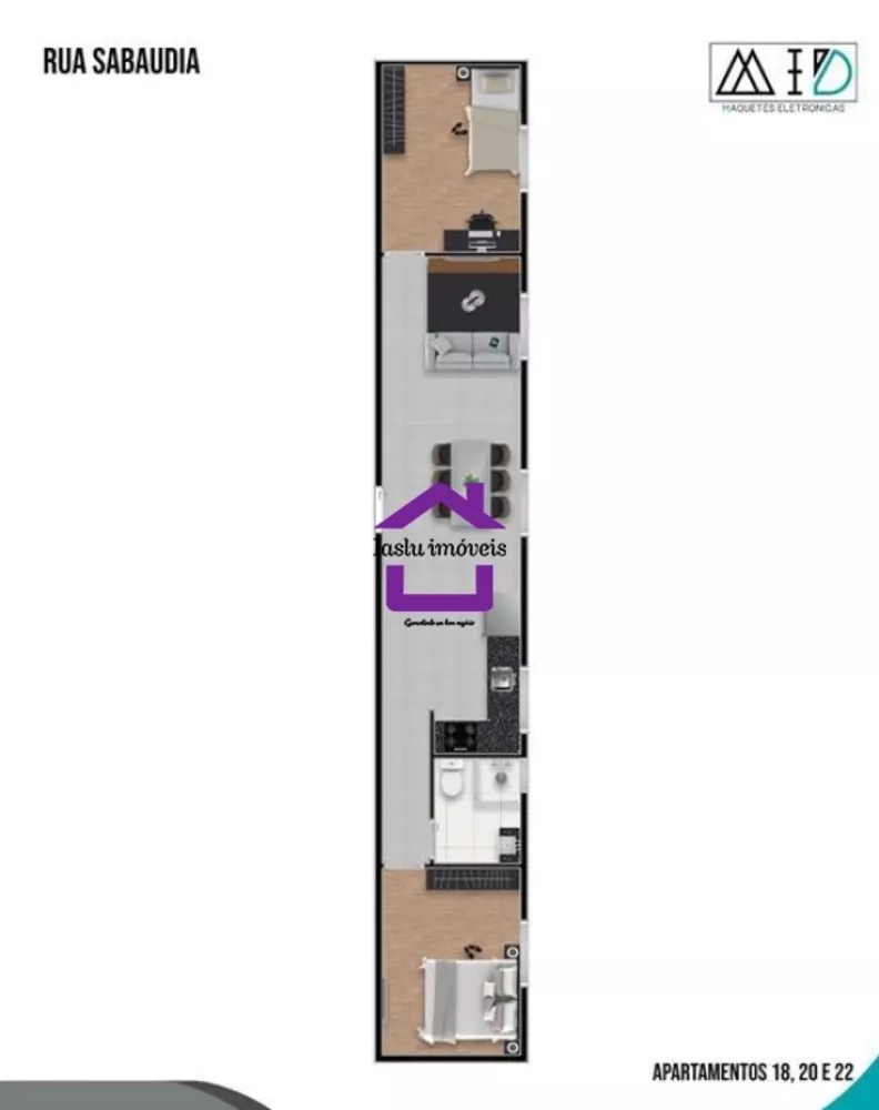 Apartamento, 2 quartos, 41 m² - Foto 5