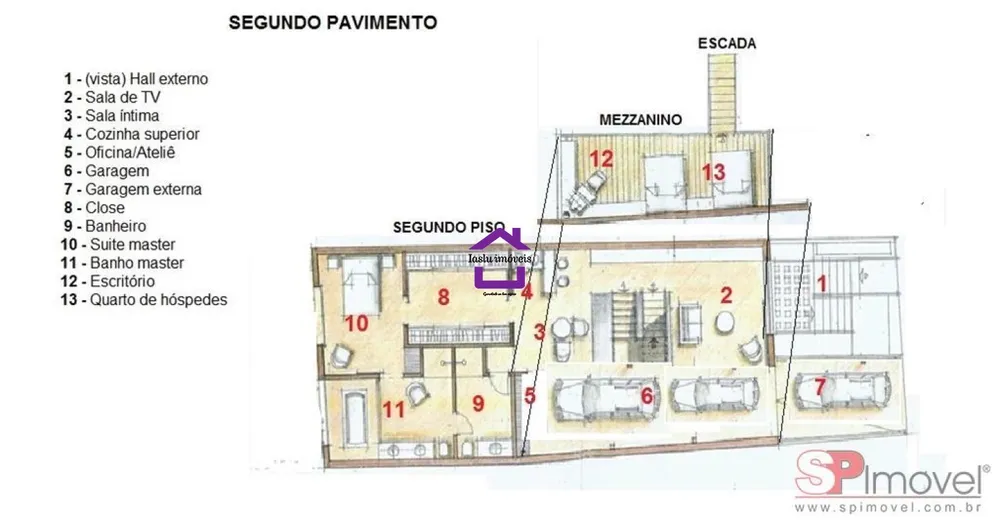 Sobrado, 3 quartos, 360 m² - Foto 3