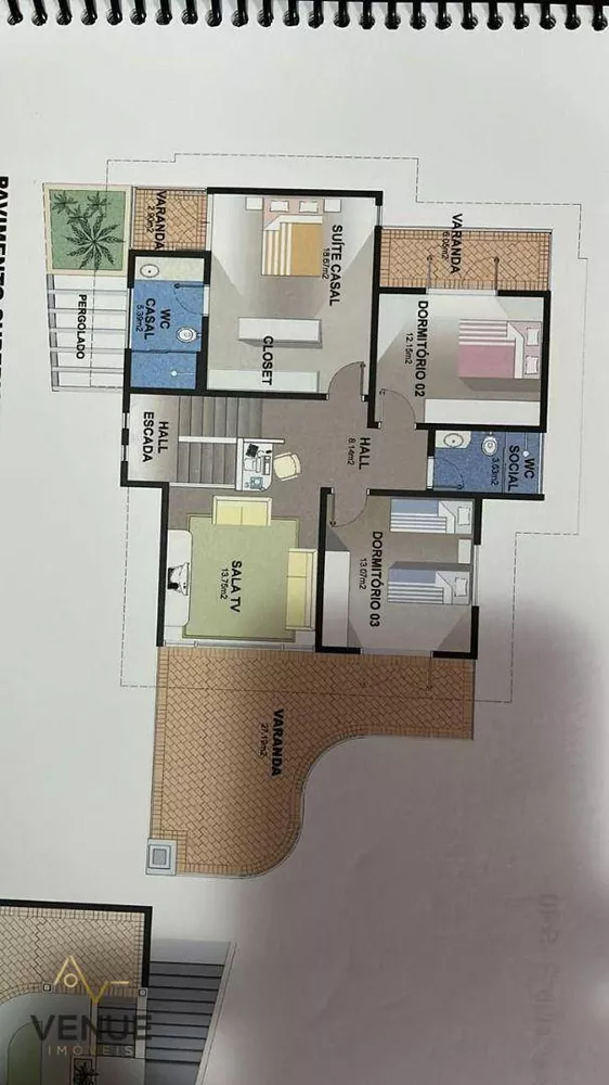 Casa de Condomínio, 3 quartos - Foto 7