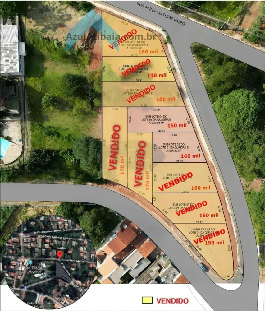 Terreno, 249 m² - Foto 1