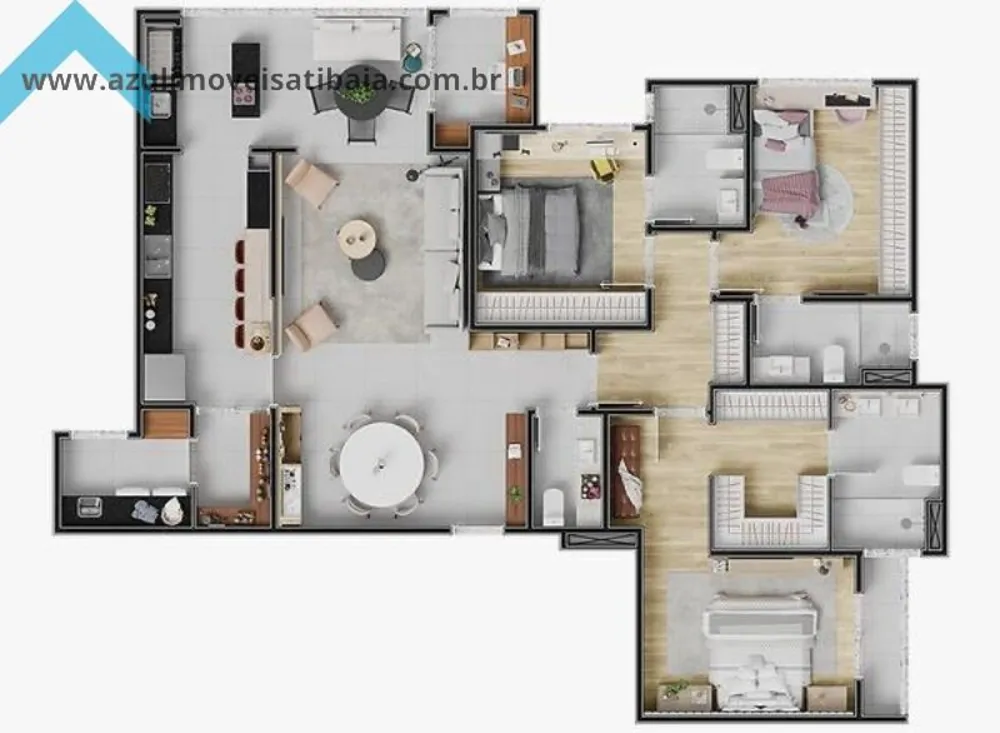 Apartamento, 3 quartos, 102 m² - Foto 6