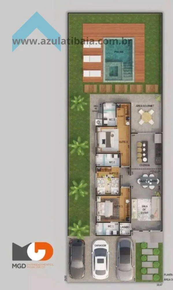Casa de Condomínio, 3 quartos - Foto 7