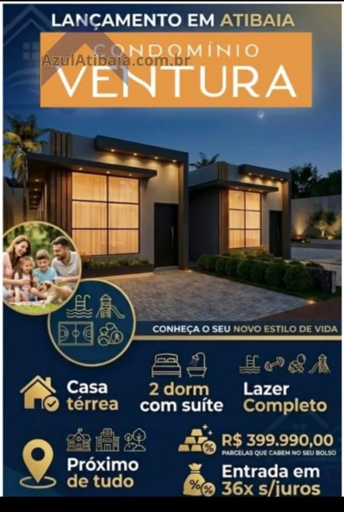 Casa de Condomínio, 2 quartos - Foto 1