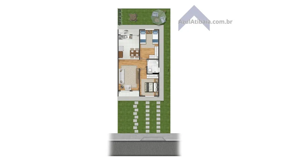 Casa, 2 quartos, 50 m² - Foto 4