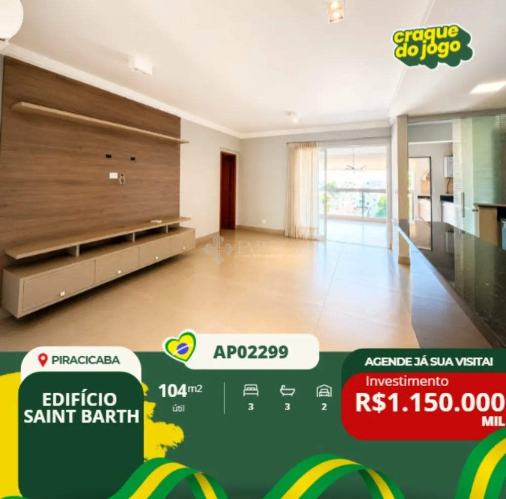 Apartamento, 3 quartos, 104 m² - Foto 3