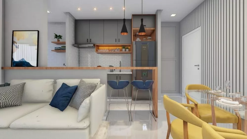 Apartamento à venda com 2 quartos, 56m² - Foto 1