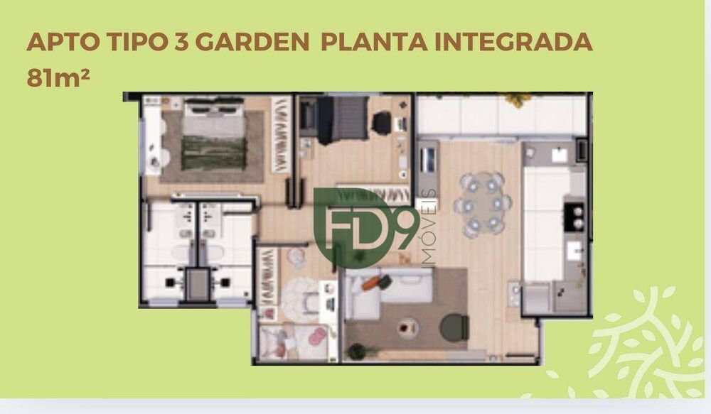 Apartamento, 2 quartos, 61 m² - Foto 3