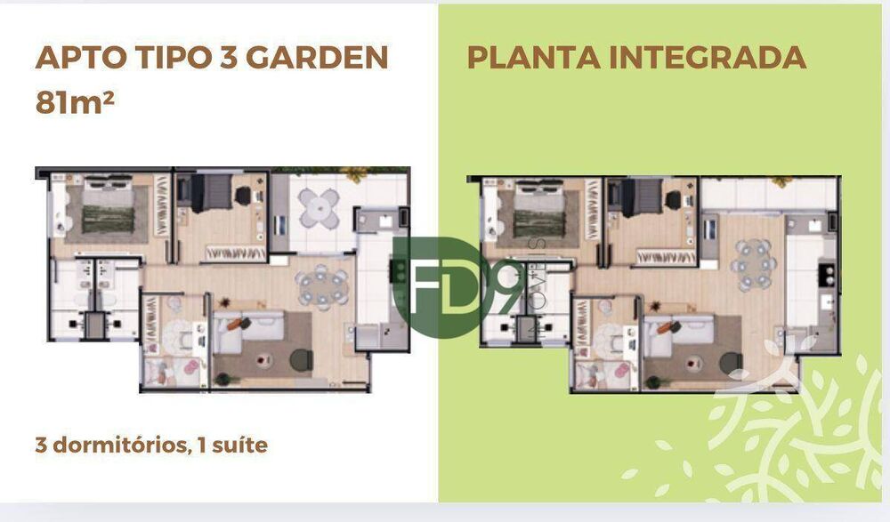 Apartamento, 2 quartos, 61 m² - Foto 4