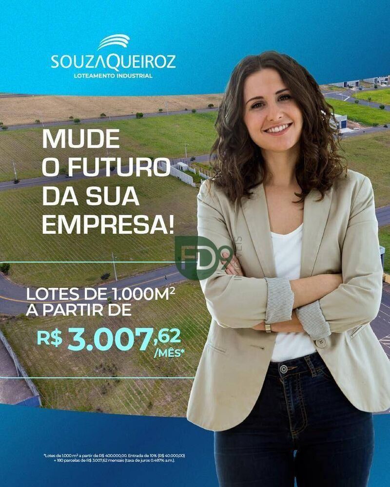 Loteamento e Condomínio, 1000 m² - Foto 1