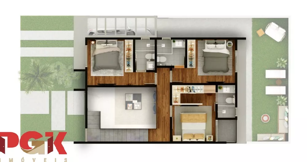 Casa, 3 quartos - Foto 5