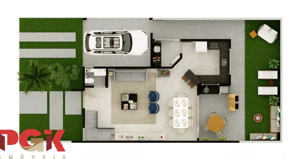 Casa, 3 quartos - Foto 4