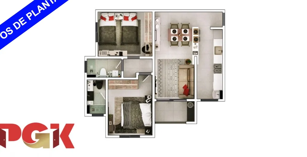 Apartamento, 2 quartos, 63 m² - Foto 15