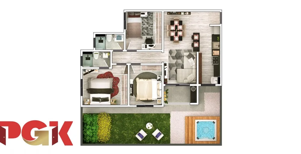 Apartamento, 2 quartos, 63 m² - Foto 20