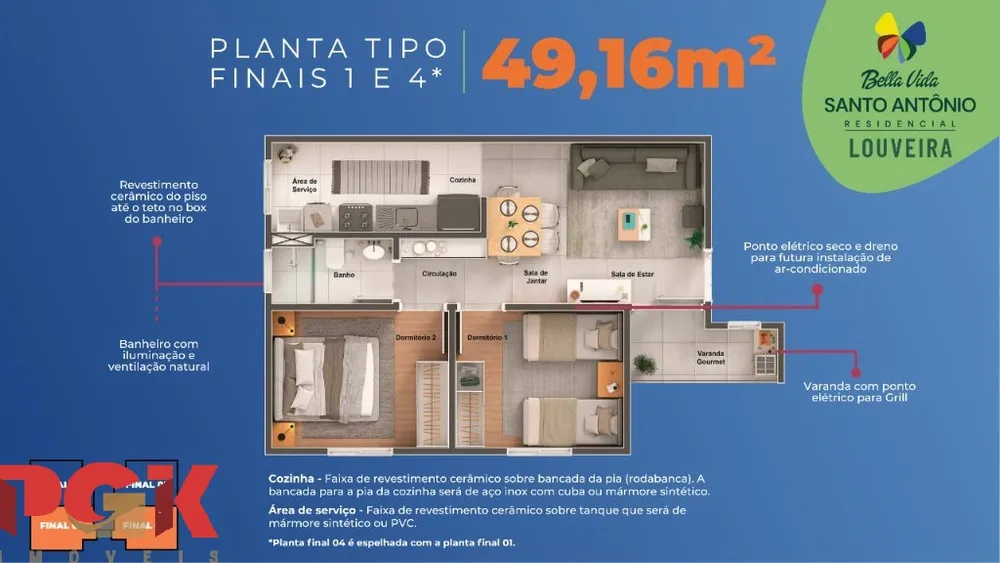 Apartamento, 2 quartos, 47 m² - Foto 10