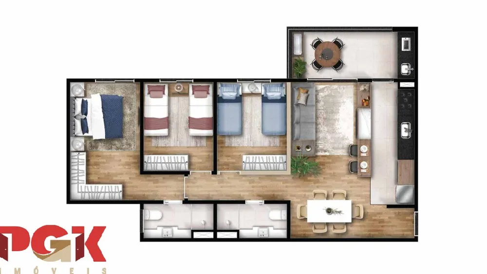 Apartamento, 3 quartos - Foto 10