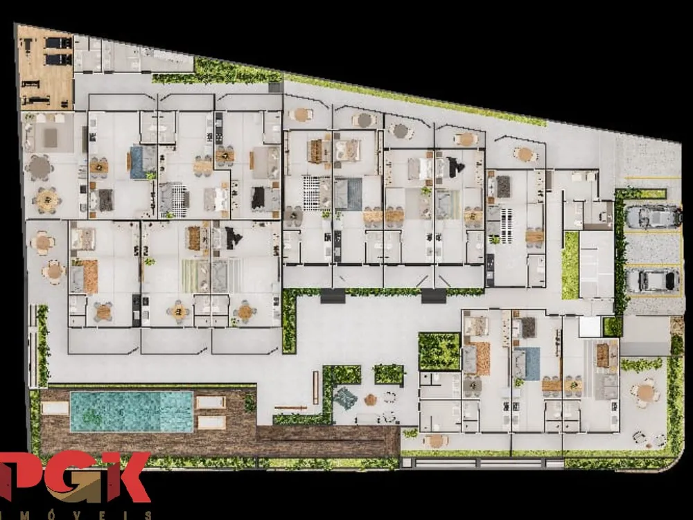 Apartamento, 1 quarto, 54 m² - Foto 8