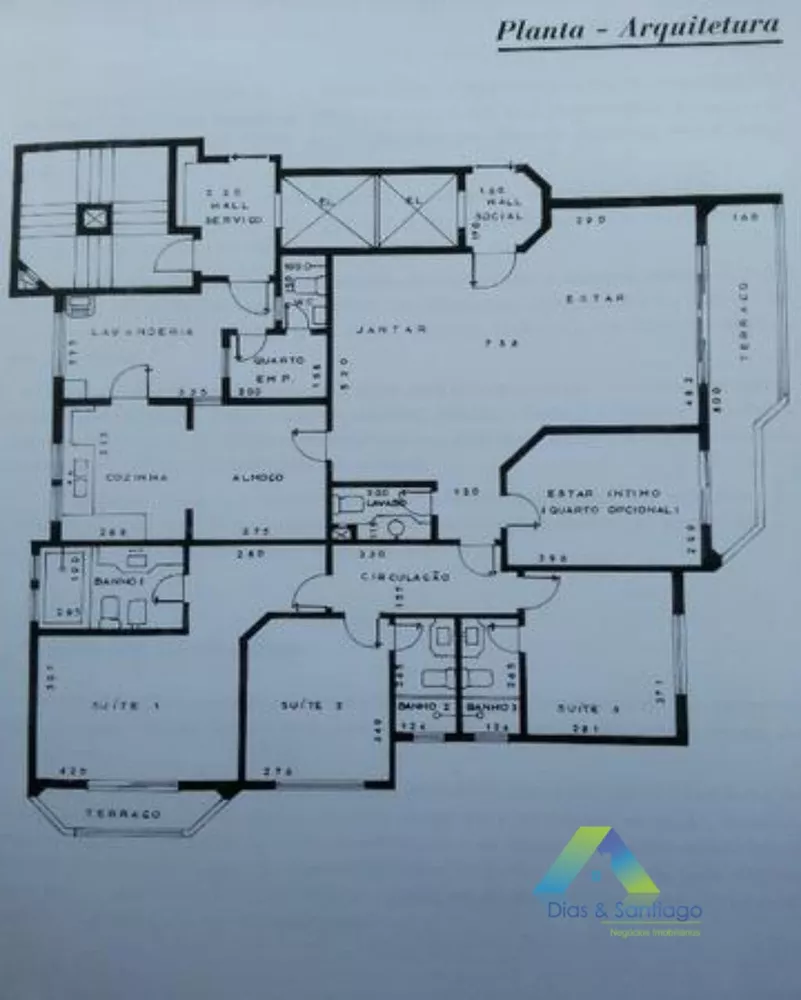 Apartamento à venda com 4 quartos, 170m² - Foto 3