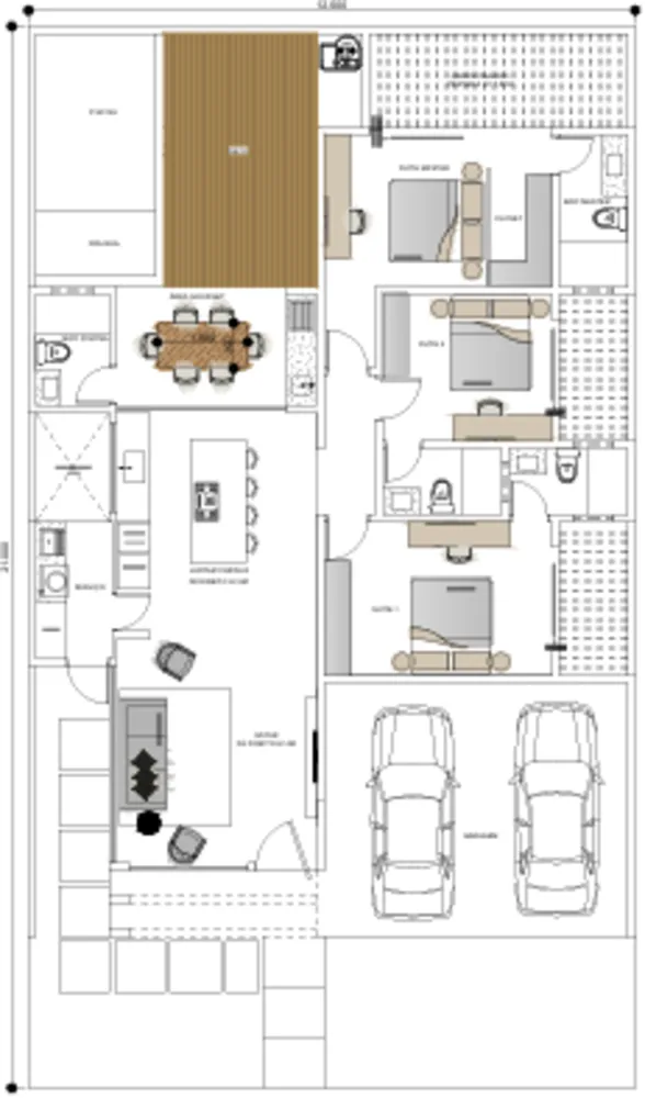 Casa de Condomínio, 3 quartos - Foto 3