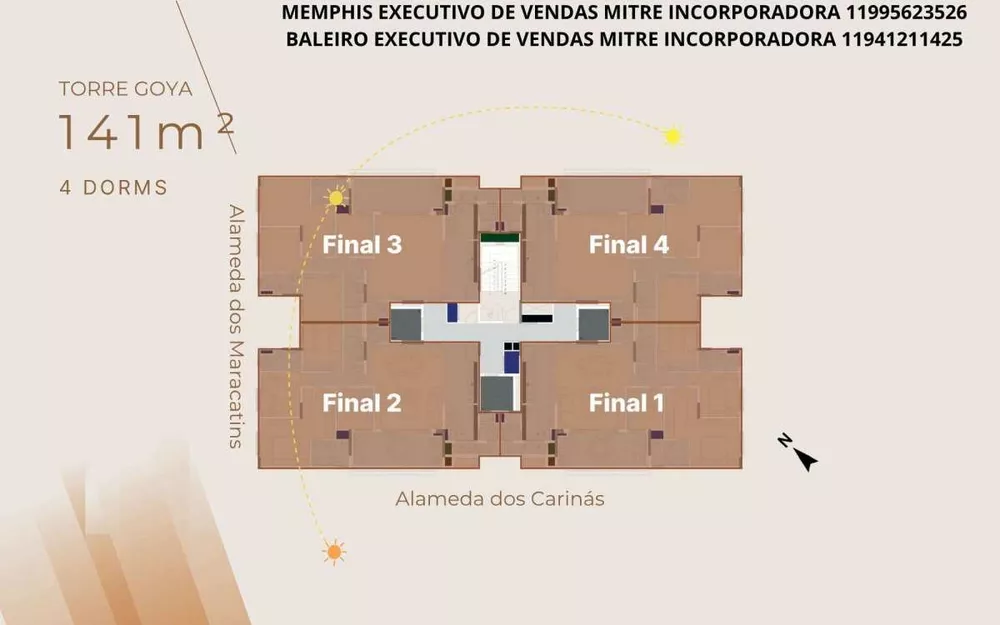 Apartamento, 3 quartos, 1 m² - Foto 2