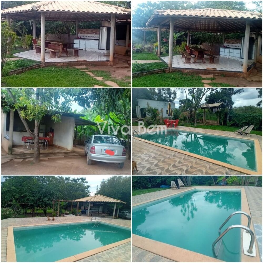 Chácara, 3 quartos, 1500 m² - Foto 1