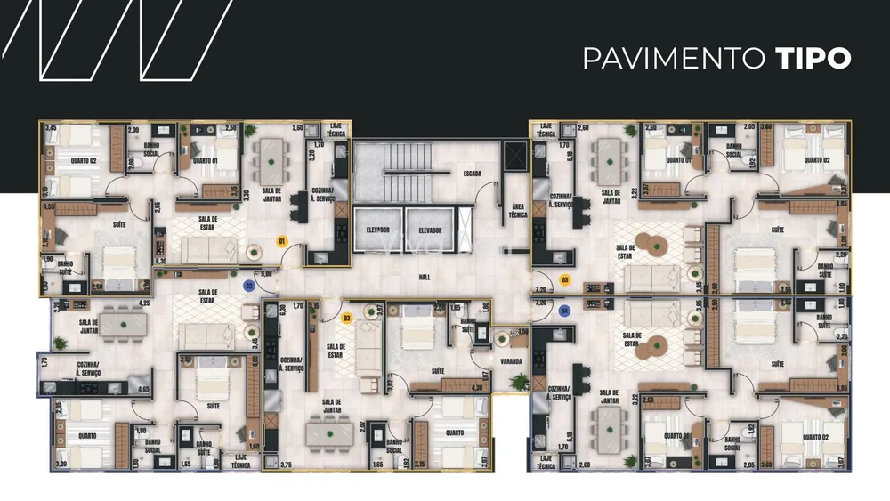 Apartamento, 3 quartos, 100 m² - Foto 11