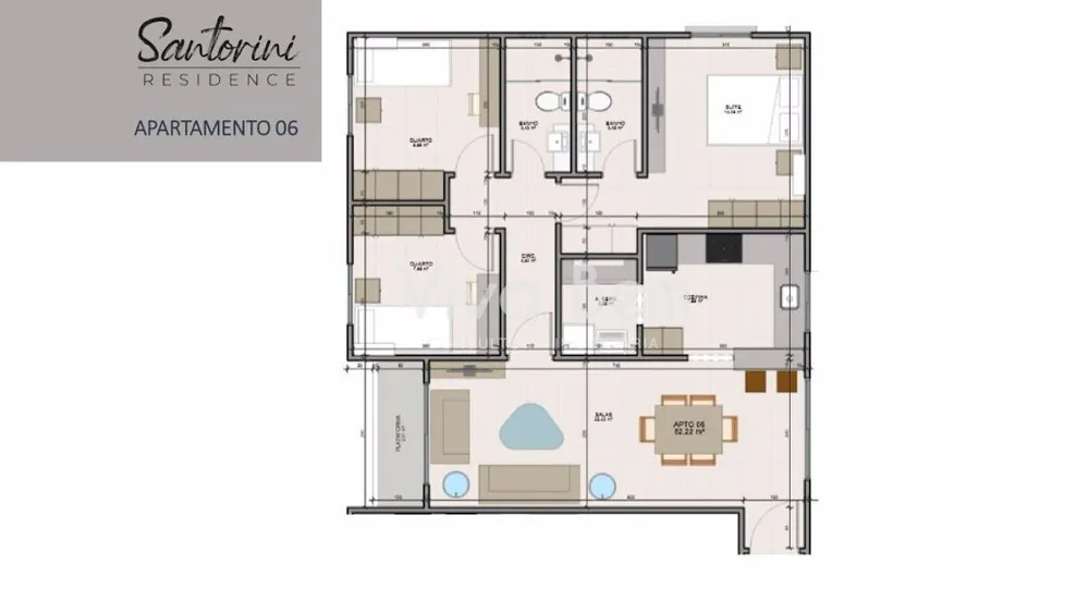 Chácara, 3 quartos, 163 m² - Foto 9