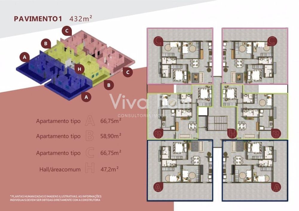 Apartamento, 2 quartos, 66 m² - Foto 13