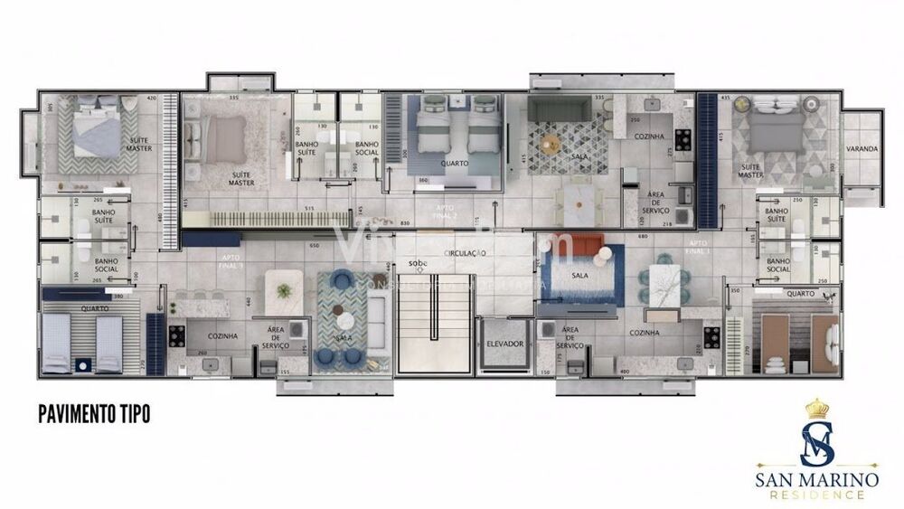 Apartamento, 2 quartos, 70 m² - Foto 9