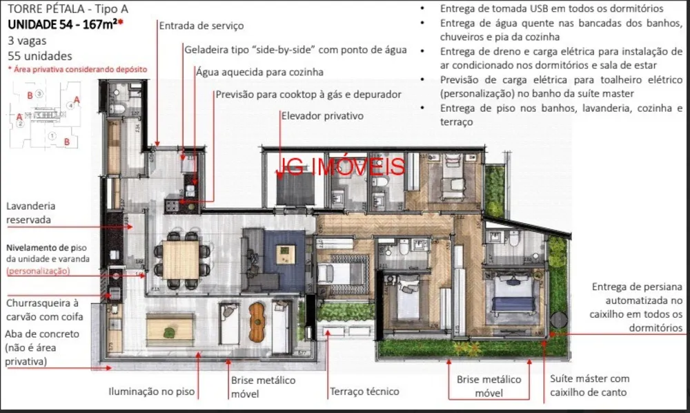 Apartamento, 4 quartos, 167 m² - Foto 15