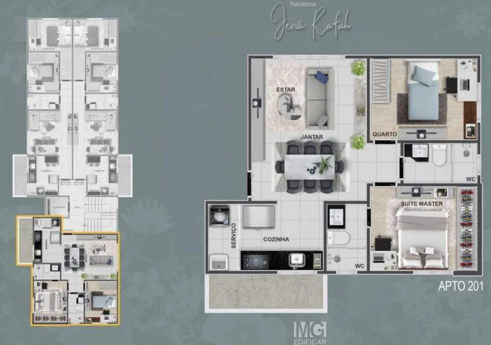 Cobertura, 3 quartos, 50 m² - Foto 14
