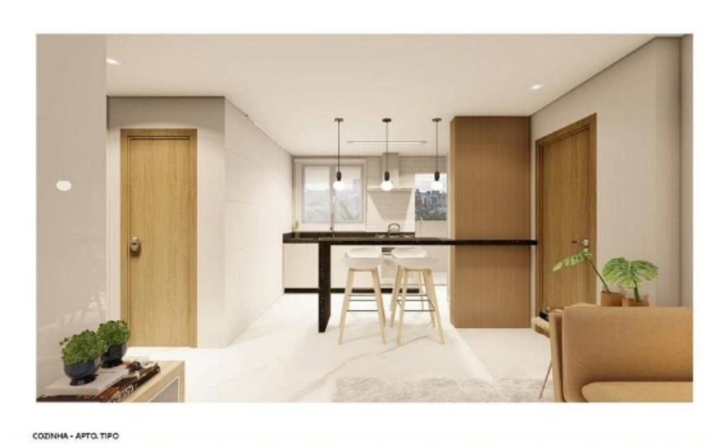 Apartamento à venda com 2 quartos, 59m² - Foto 3