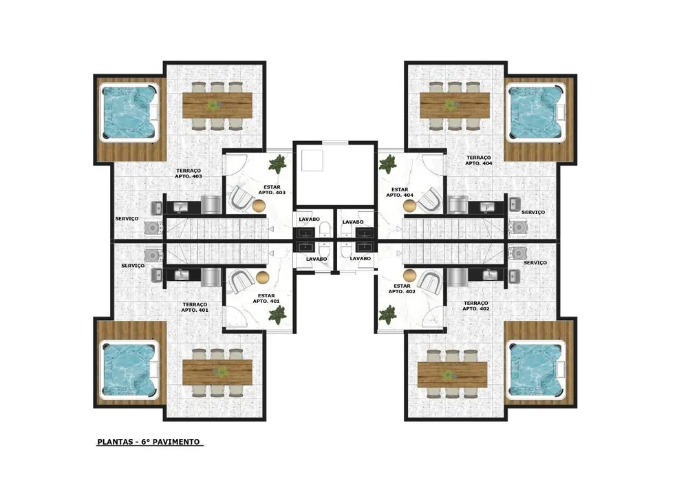 Cobertura, 2 quartos, 50 m² - Foto 2