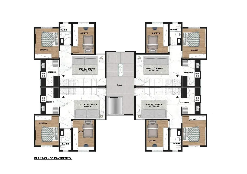 Cobertura, 2 quartos, 50 m² - Foto 7