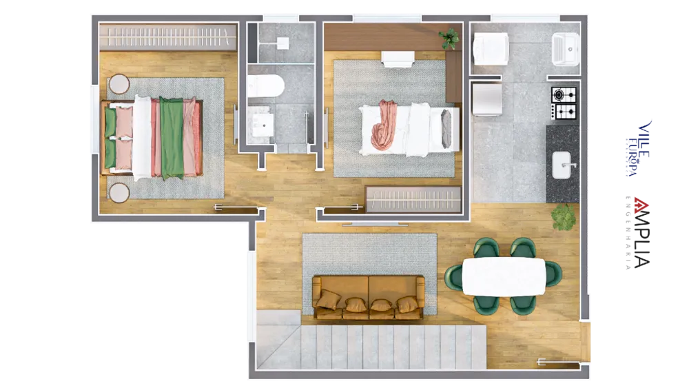 Apartamento, 3 quartos, 70 m² - Foto 11