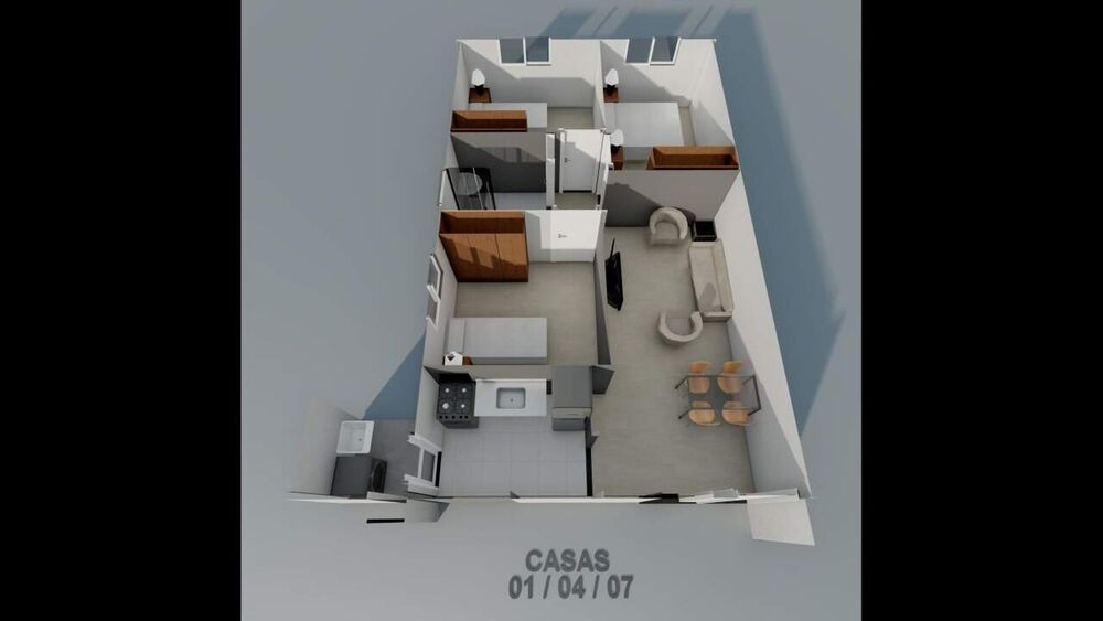 Casa à venda com 3 quartos, 54m² - Foto 4