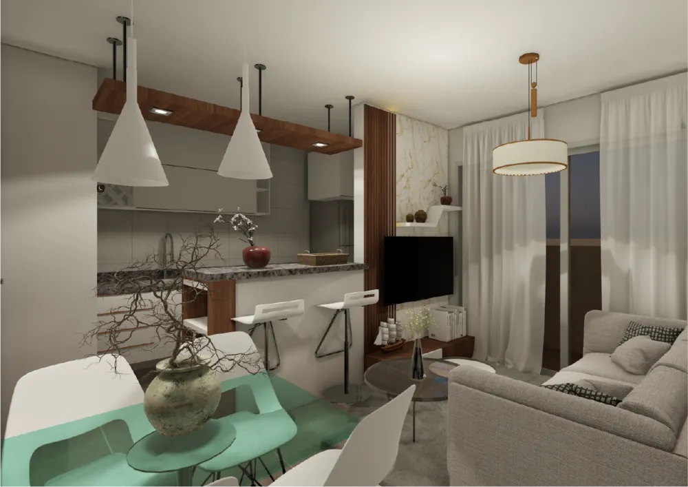 Apartamento, 2 quartos, 55 m² - Foto 6