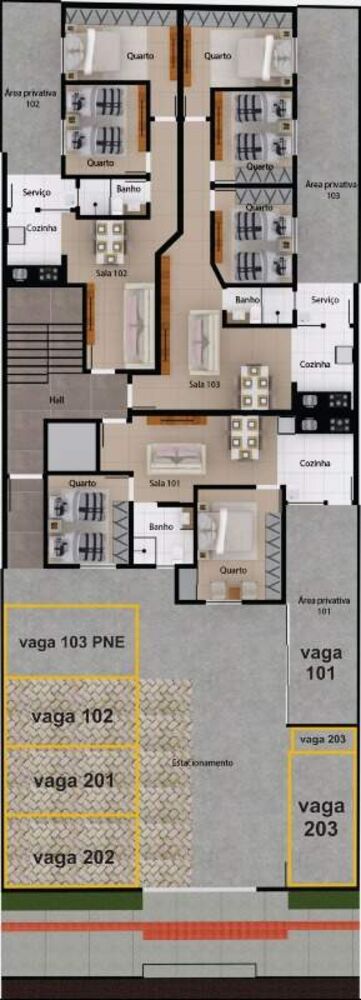 Apartamento à venda com 2 quartos, 50m² - Foto 1