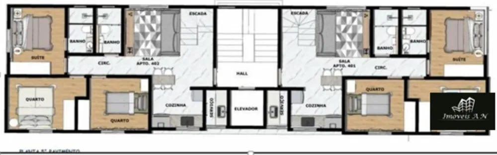 Cobertura, 3 quartos, 80 m² - Foto 7