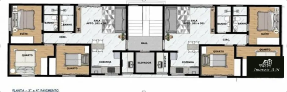 Cobertura, 3 quartos, 80 m² - Foto 6