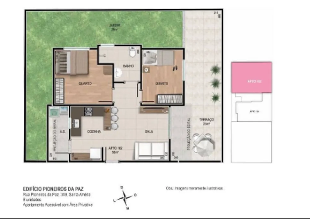 Apartamento, 2 quartos, 45 m² - Foto 12