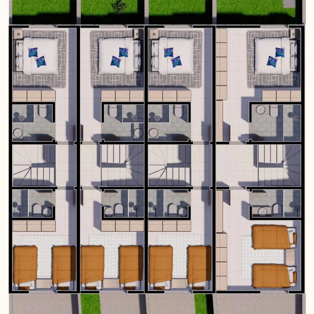 Casa, 2 quartos, 70 m² - Foto 2