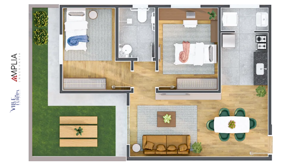 Apartamento, 3 quartos, 70 m² - Foto 9