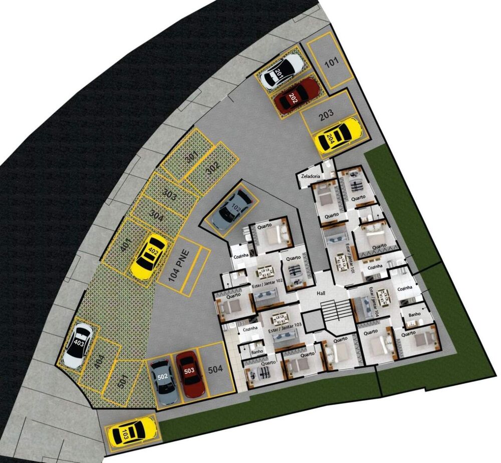 Apartamento, 3 quartos, 48 m² - Foto 3
