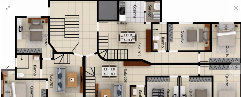 Apartamento, 3 quartos, 66 m² - Foto 2