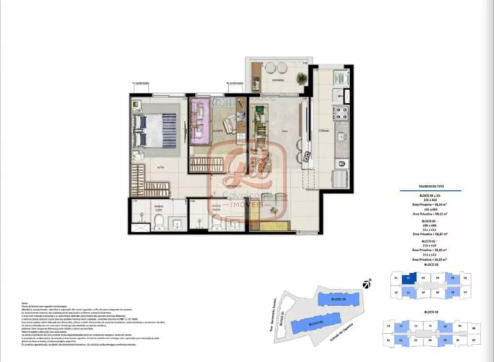 Apartamento, 2 quartos, 60 m² - Foto 11