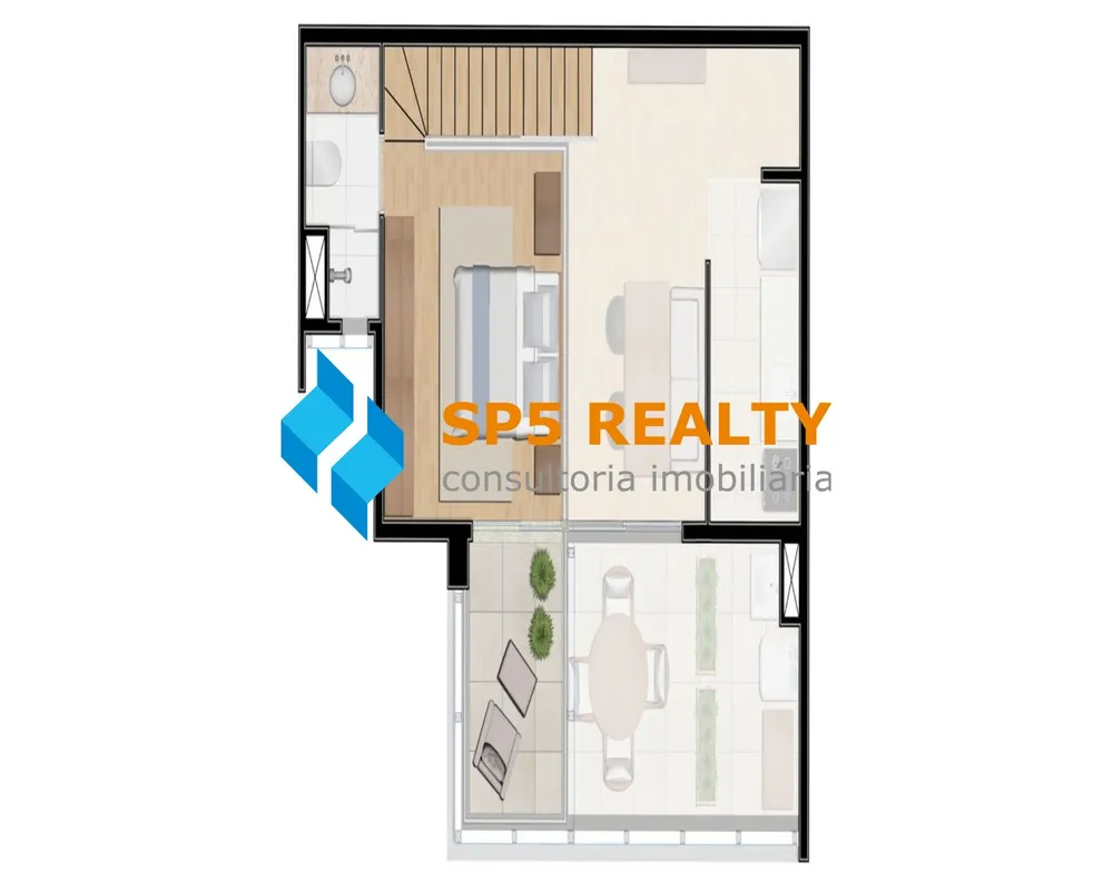 Apartamento, 1 quarto, 52 m² - Foto 14